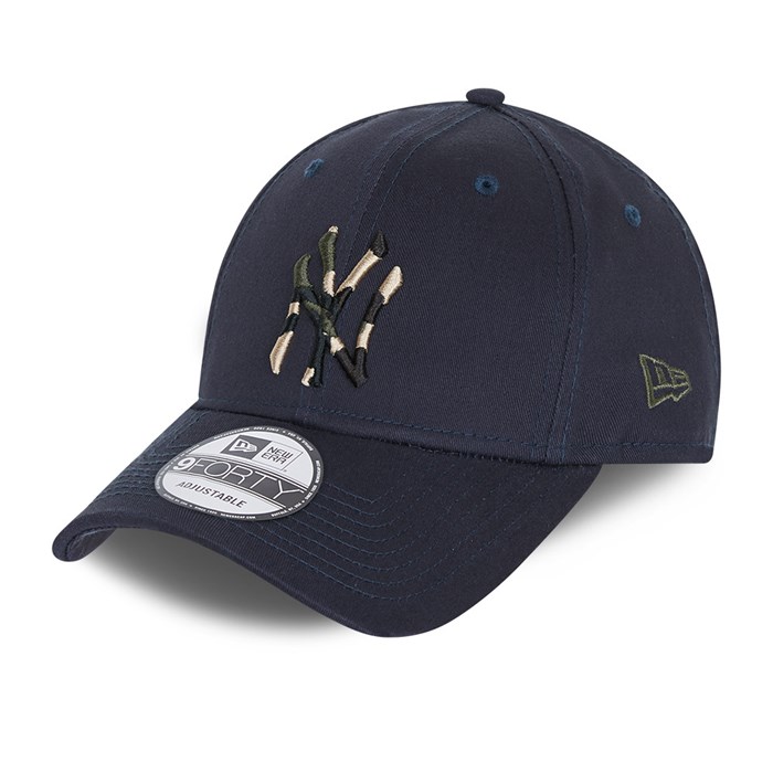 New York Yankees City Camo 9FORTY Lippis Laivastonsininen - New Era Lippikset Suomi FI-402738